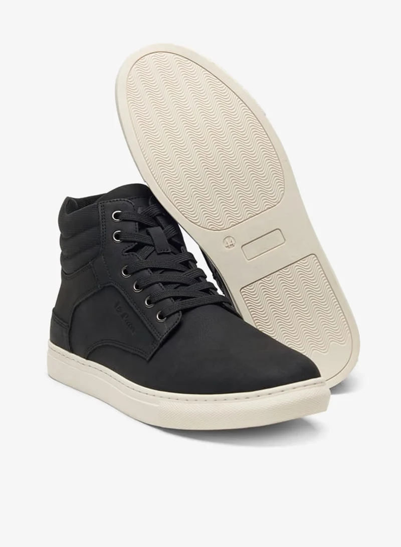 لي كوبر بوت رجالي سادة بسحاب