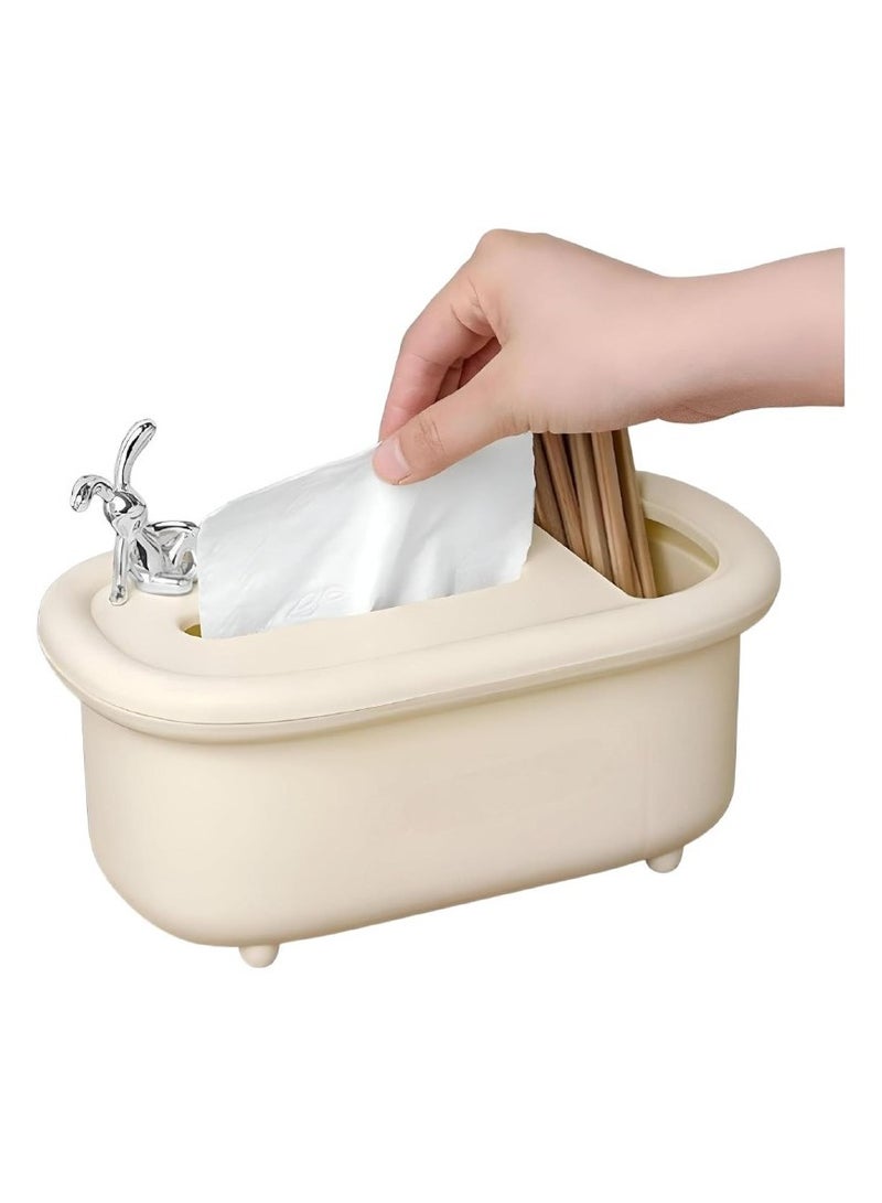 Spaceshoop This tissue box holder is ideal for bedrooms bathrooms and living rooms keeping your tissues organized and easily accessible - Image 1