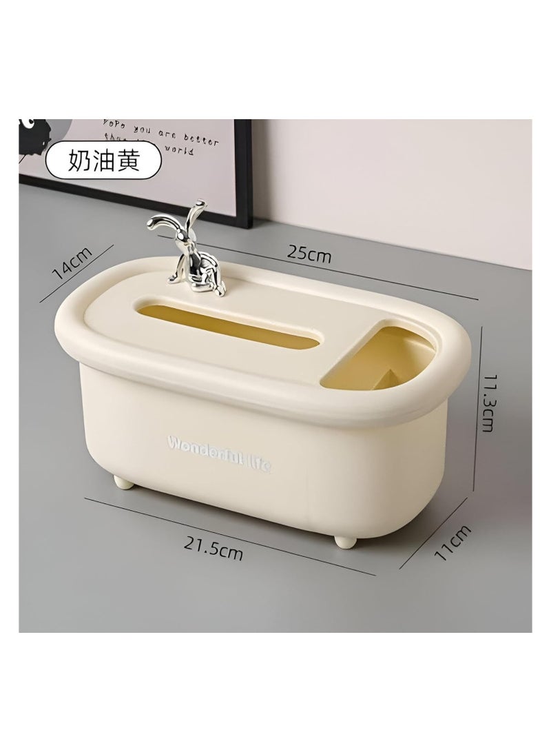 Spaceshoop This tissue box holder is ideal for bedrooms bathrooms and living rooms keeping your tissues organized and easily accessible - Image 3