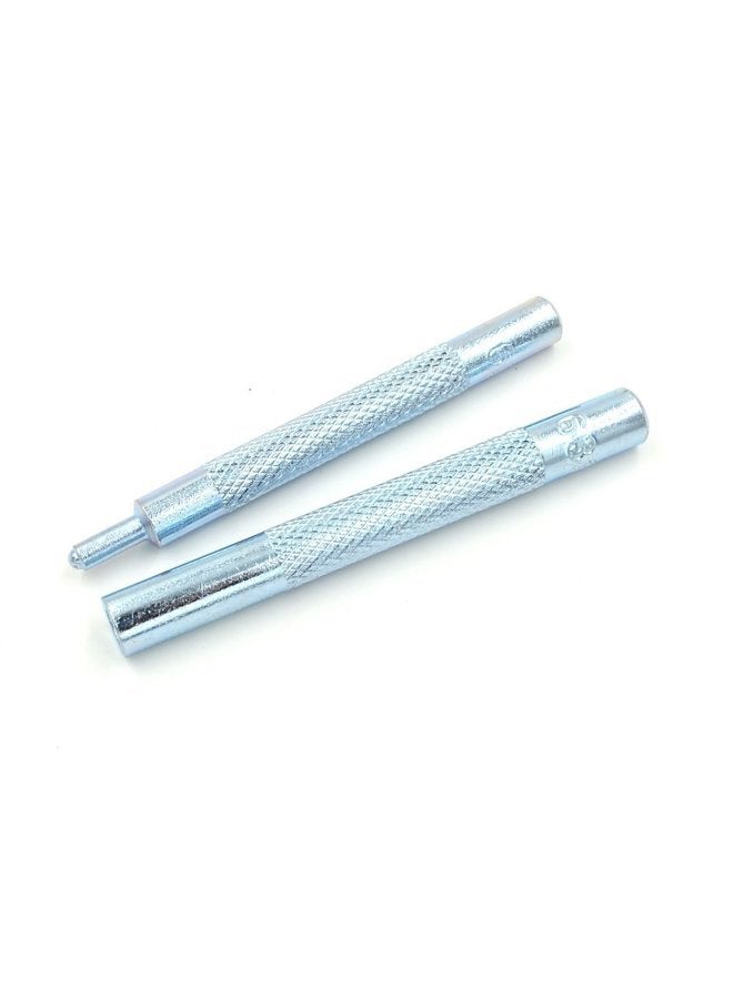 SKYZONAL DIY Leather craft 11pcs Craft Tool Die Punch Snap kit Rivet Setter with Base for Punch Hole and Install Rivet Button - Image 2