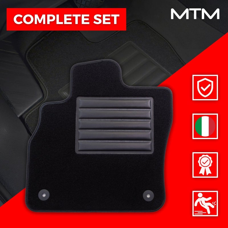 MTM MDM SP-9197 Velour Car Mat Suitable for Hyundai Tucson III Hybrid & Plug-in Hybrid 2021> / Kia Sportage V (NQ5) Hybrid & Plug-in Hybrid 12.2021> - Image 2