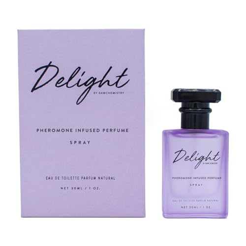 RawChemistry Delight Pheromone Infused Perfume for Women â€“ Women's Perfume Infused with Pheromones â€“ Delight by Raw Chemistry Spray with Feromonas â€“ Fragrance con Feromonas para Mujer - Image 1