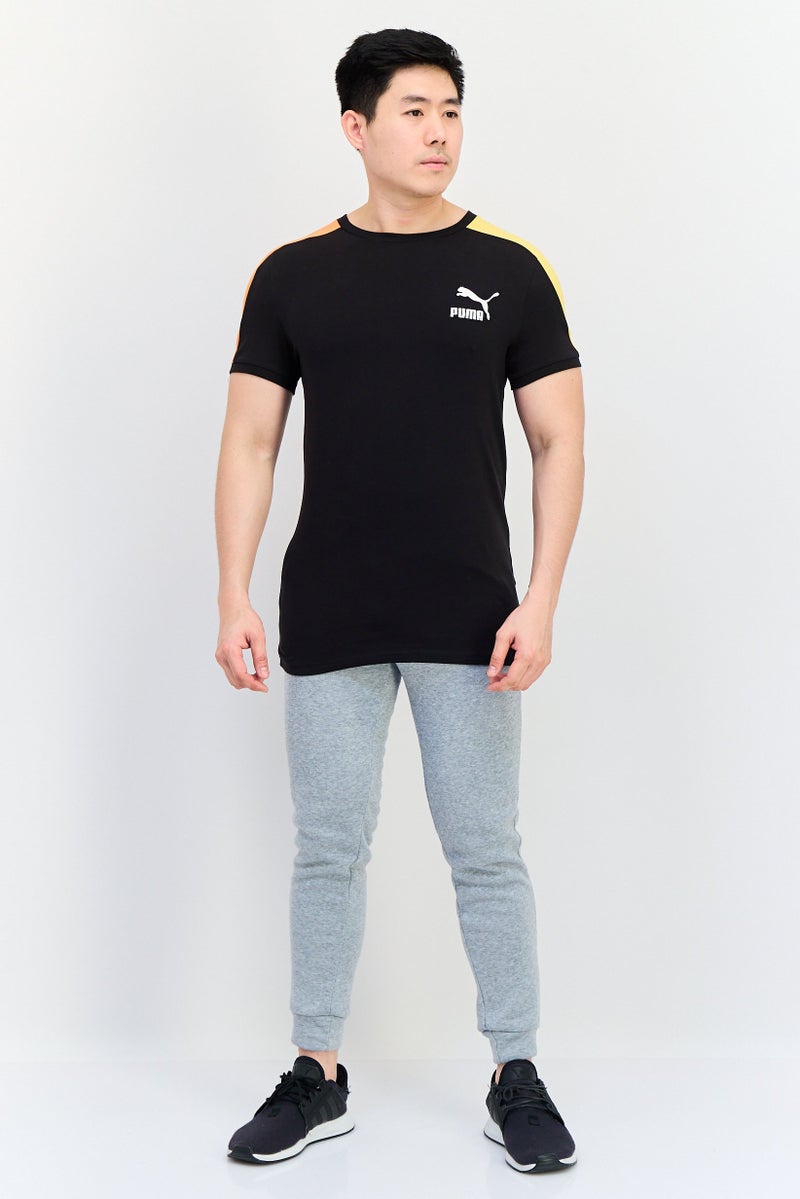 PUMA Men Sportswear Fit Short Sleeve Outdoor T-Shirt, Black - Image 3