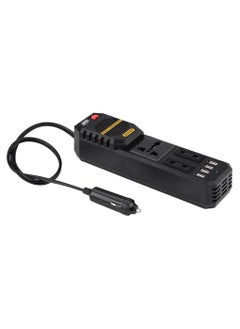 BYGD 200W Power Inverter, DC 12V to AC 220V Car Power Inverter with 4 USB Port Cigarette Lighter  - Image 5