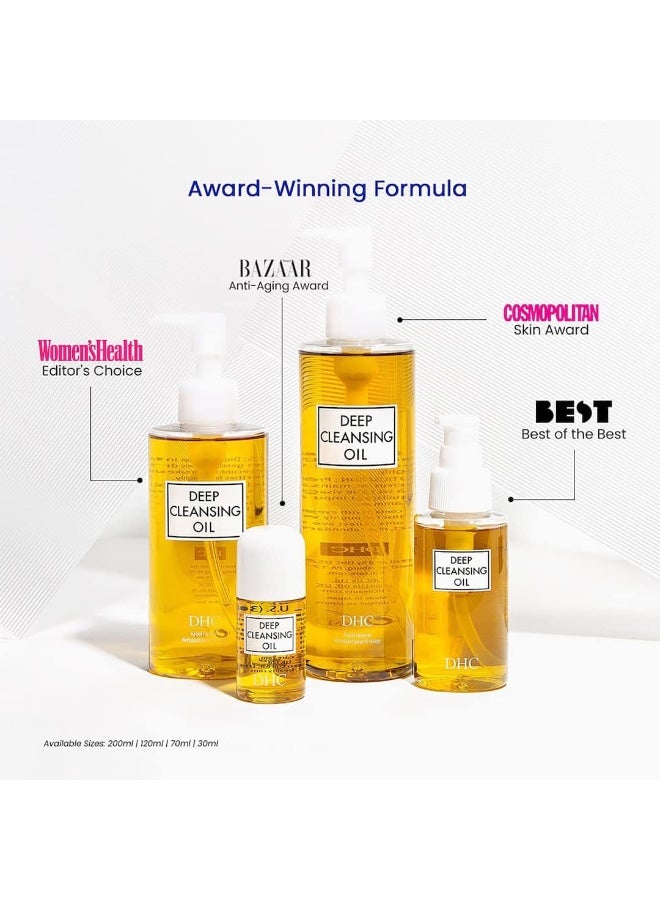 دي اتش سي زيت التنظيف العميق من دي إتش سي بيوتي (30 مل)، بالزيتون، يزيل المكياج والشوائب، زيت منظف/مزيل مكياج لبشرة ناعمة ومتوهجة - Image 5