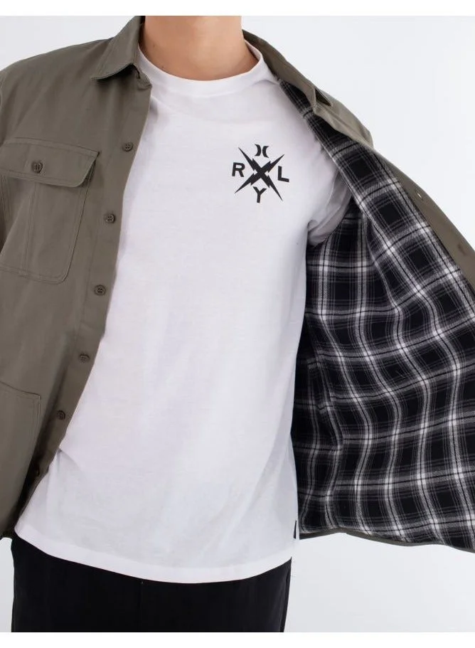 هارلي قميص مبطن بالفلانيل للعمال