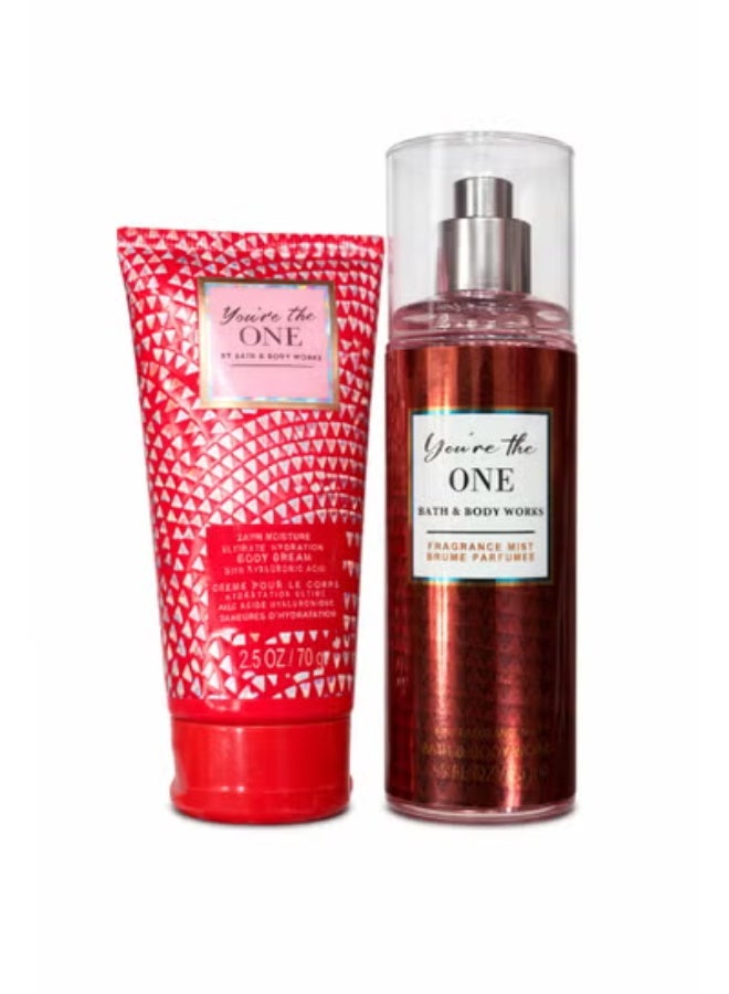 Bath & Body Works “You’re The One” Mini Set – Fragrance Mist 75ml & Body Cream 70g
