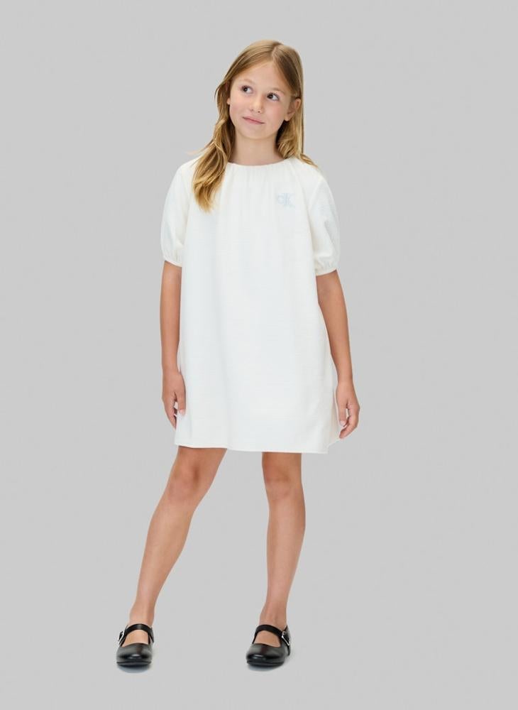 Calvin Klein Jeans Kids Logo Mini Shift Dress - Image 5