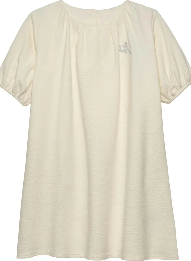 Calvin Klein Jeans Kids Logo Mini Shift Dress