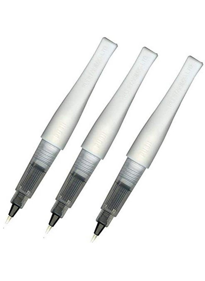 Kuretake - Zig Wink Of Stella Brushno999 Glitter Clear Color Value Set Of 3 - Image 1