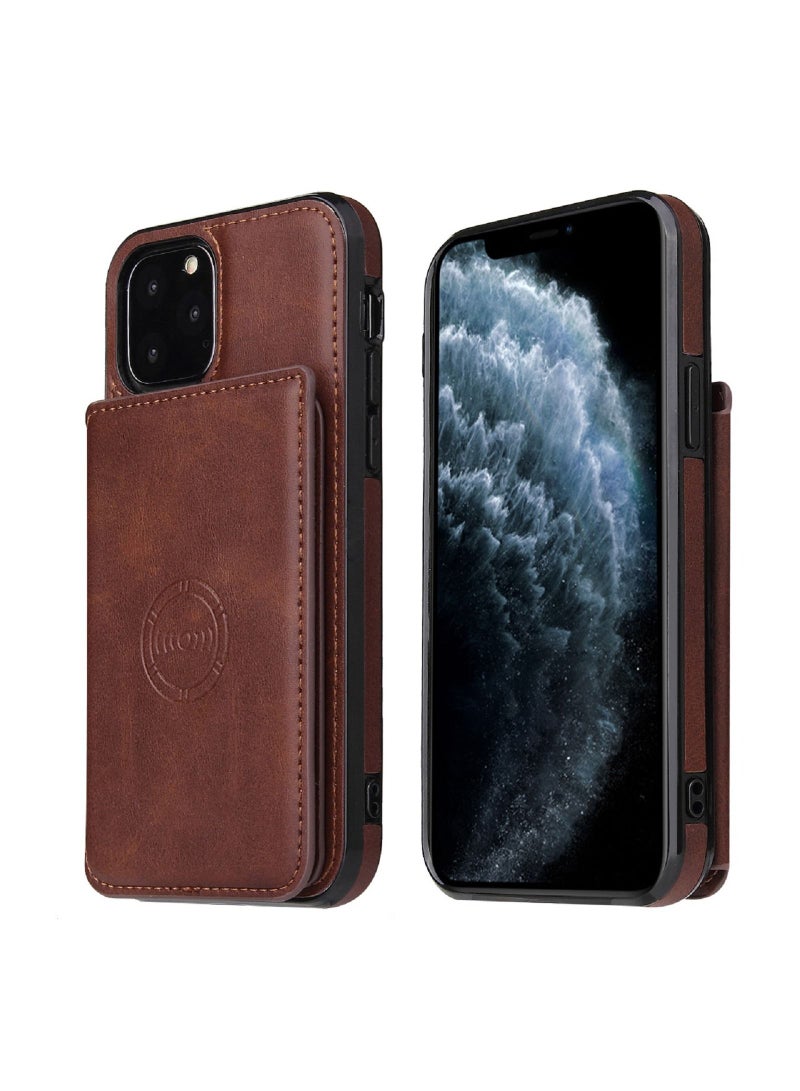 Loquat Suitable For iPhone Wallet Type Solid Color Phone Case - Image 1