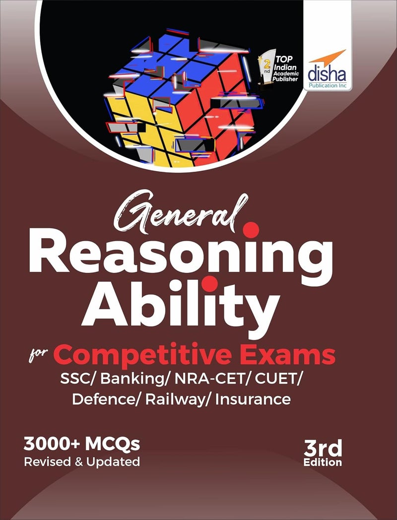 General Reasoning Ability for Competitive Exams - SSC/ Banking/ NRA CET/ CUET/ Defence/ Railway/ Insurance - 2nd Edition - Image 1