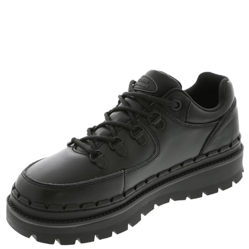 Skechers Lace Up Platorm Jammers SR Zesi Black - Image 4