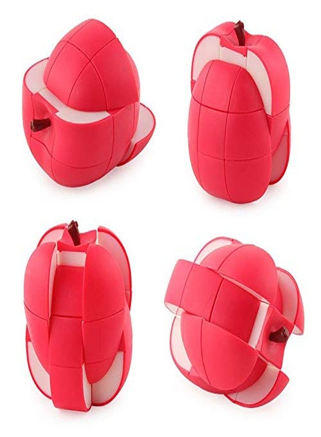Hawkister Fruit Cube Apple Shaped Stickerless Magic Cube High Speed Twisty Puzzle Toy - Image 2