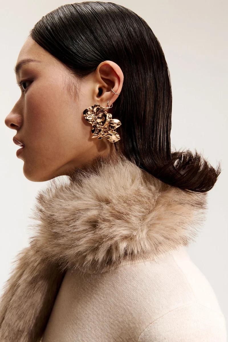 H&M Organic-shaped earrings