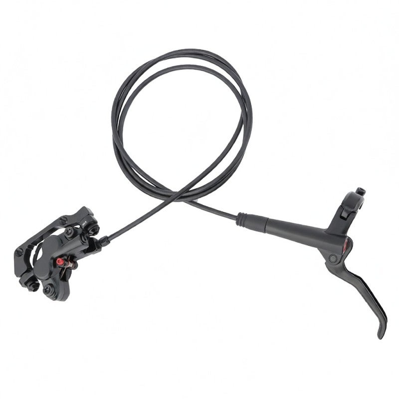 MEROCA Hydraulic Bike Brake: 4 Pistons, Leak-Proof Integrated Lever & Oil Tube, Stainless Steel Disc Rotor - Extended Rotor Life, Aluminum Alloy Brake Pads for Most Mountain Bikes - Image 5