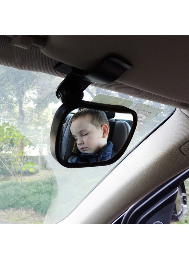 Generic - Automotive Interior Rearview, Dual-Purpose Baby Mirror, Wide Angle Convex Mirror for Infant Toddler Child Children, Backseat Adjustable Rearview, Clip-on or Stick on mirrors for Viewing Rear Passenger - Image 1