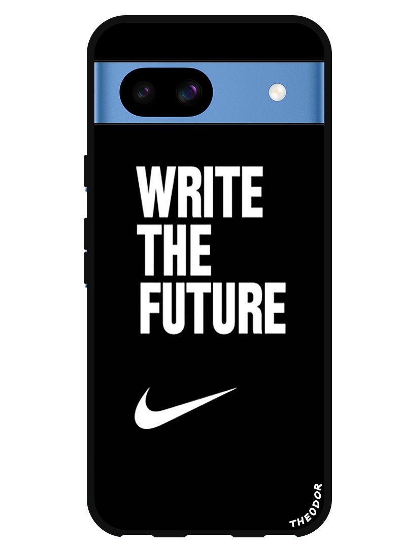 Theodor Protective Case Anti Scratch Shock Proof Bumper Cover For Google Pixel 8a Write The Future - Image 1