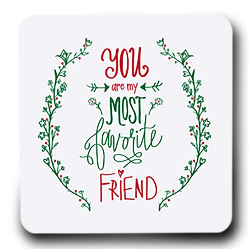 Giftcart Giftcart Most Favourite Friend Fridge Magnet for Kitchen 9 x 9 cm Best Fridge Magnet Magnet For Fridge Door Souvenir Fridge Magnets gift for best friend gift for friend gift for best friend girl gift for best boygift for best friend girl on birthdaygift for best friend on birthday special 