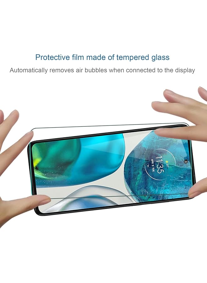 erorex 2 Pack Compatible With Motorola Moto G52 Moto G82 5G 6.6 Inch Screen Protector Tempered Glass For Moto G52 9H Scratch Resistant Bubble Free Easy To Install - Image 3