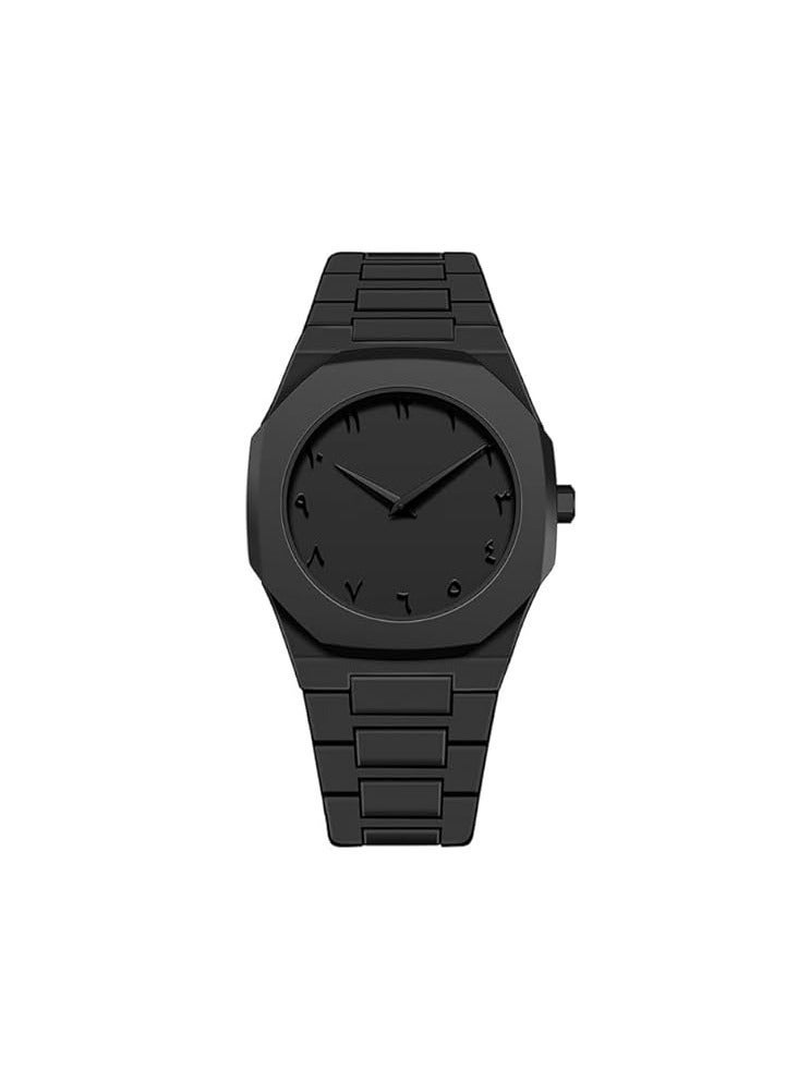 Men's Watch with Arabic Numerals Simple Analog Matte Watch - Image 1