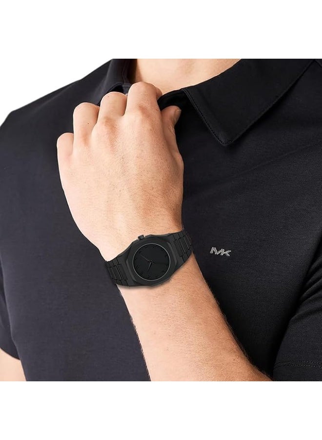 Men's Watch with Arabic Numerals Simple Analog Matte Watch - Image 4