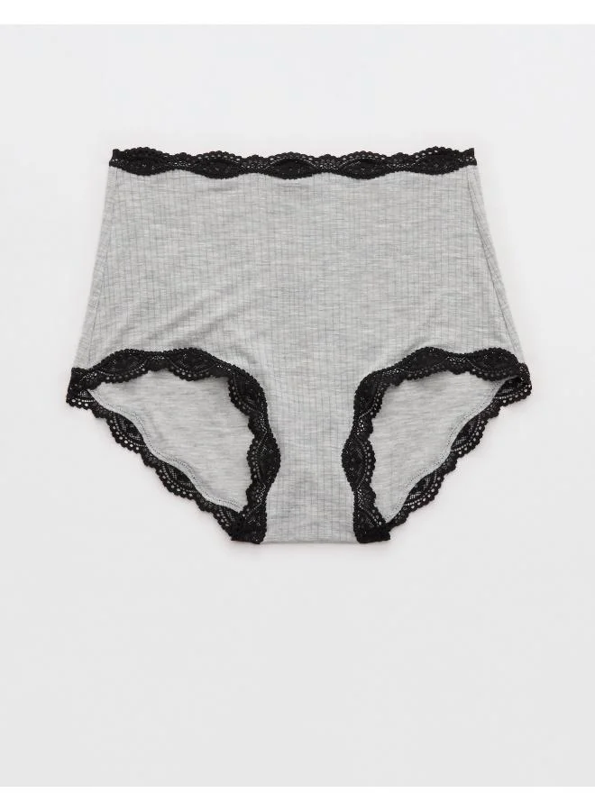 آري من امريكان ايجل Superchill Modal Lace Super High Waisted Boybrief Underwear