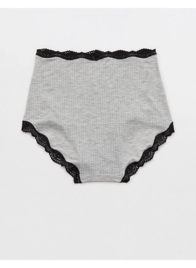 آري من امريكان ايجل Superchill Modal Lace Super High Waisted Boybrief Underwear