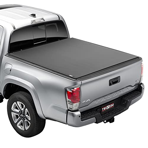 Truxedo RealTruck TruXedo Pro X15 Soft Roll Up Truck Bed Tonneau Cover | 1456001 | Fits 2016 - 2023 Toyota Tacoma (Excludes Trail Special Edition Storage Boxes) 5' 1" Bed (60.5") - Image 1