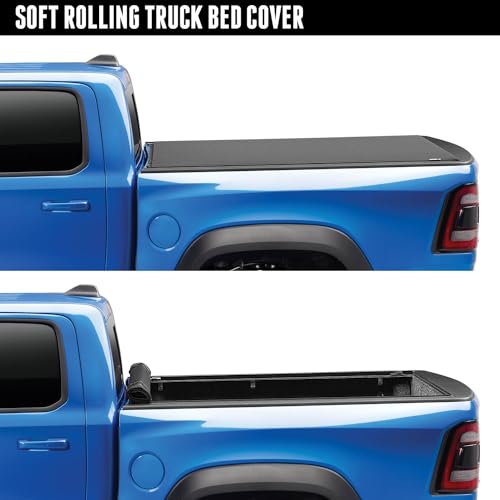 Truxedo RealTruck TruXedo Pro X15 Soft Roll Up Truck Bed Tonneau Cover | 1456001 | Fits 2016 - 2023 Toyota Tacoma (Excludes Trail Special Edition Storage Boxes) 5' 1" Bed (60.5") - Image 3