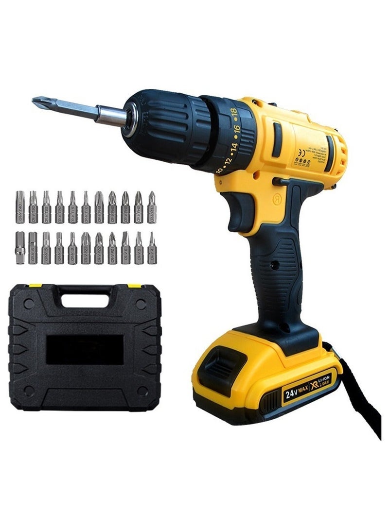 BlueFire 28V MAX Cordless Electric Drill Tool Set – Complete Professional Power Tool Kit with 2 Rechargeable Batteries, Fast Charger, High-Torque 18–35Nm Drill, Hammer, Pliers, Screwdrivers, Drill Bits, Measuring Tape and Accessories – Portable Durable Carry Case for Home Repair, Woodworking, Metal Work and Construction Projects - Image 3