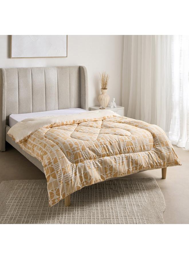 Home Box Matrix Microfiber Twin Comforter - 160X220 cm  - Image 1