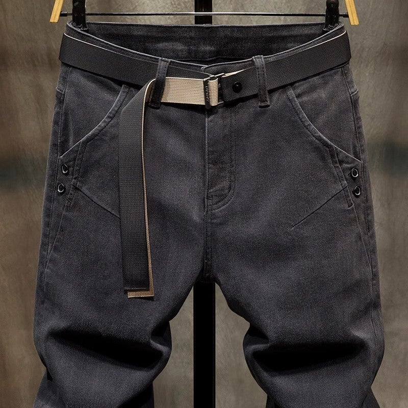 Unisex Casual Daily Denim Jeans - Image 5