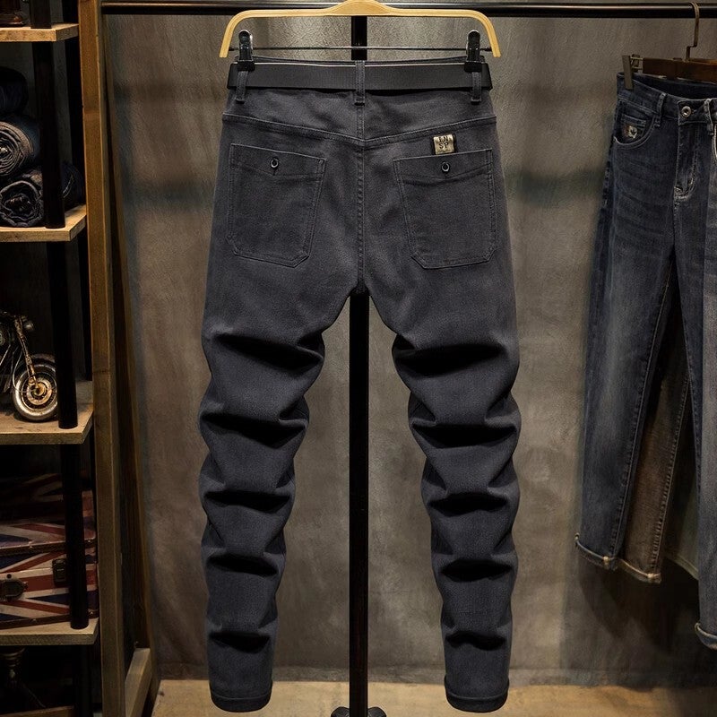 Unisex Casual Daily Denim Jeans - Image 3