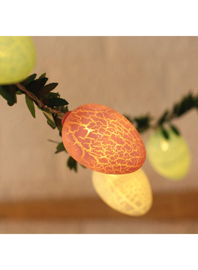 Loquat 2.6M Egg Shape 10 LED String Lights Multicolour - Image 2