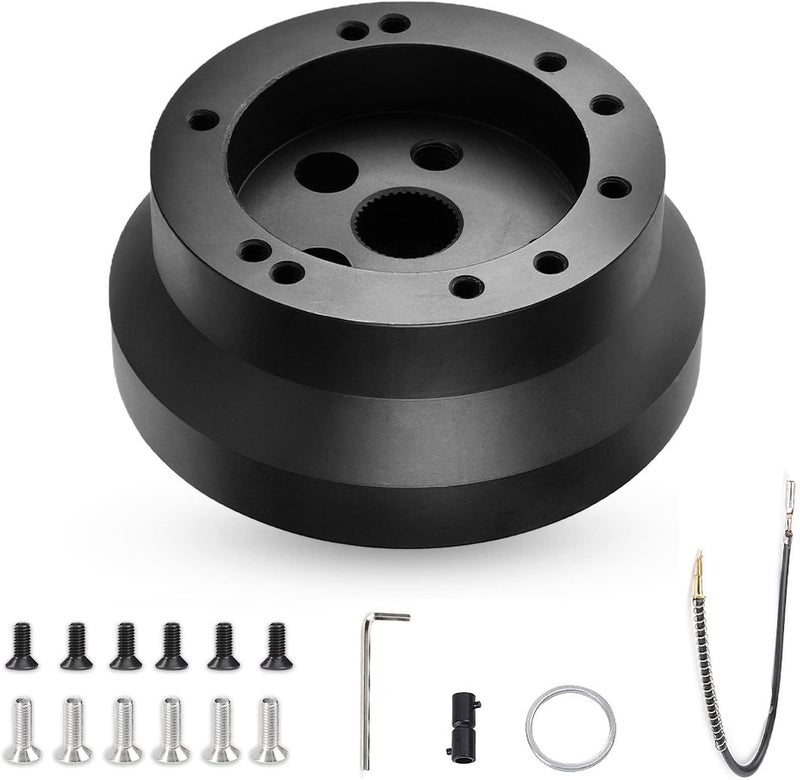 ANDO RACING Steering Wheel Short Adapter, 5-6 Hole Car Steering Wheel Hub for Chevrolet - Image 1