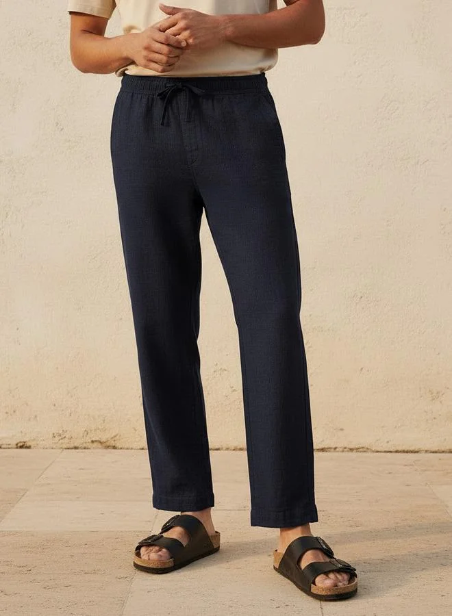 ايكونيك Iconic Men Regular Fit Trousers