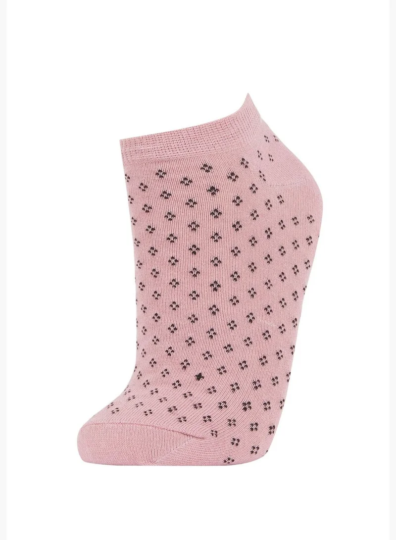 DeFacto Patterned Low Cut Socks (3 Pack)