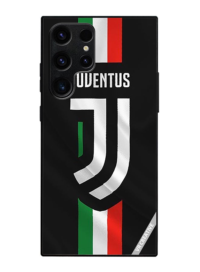 Protective Case Cover For Samsung Galaxy S25 Ultra Juventus Logo Design Multicolour