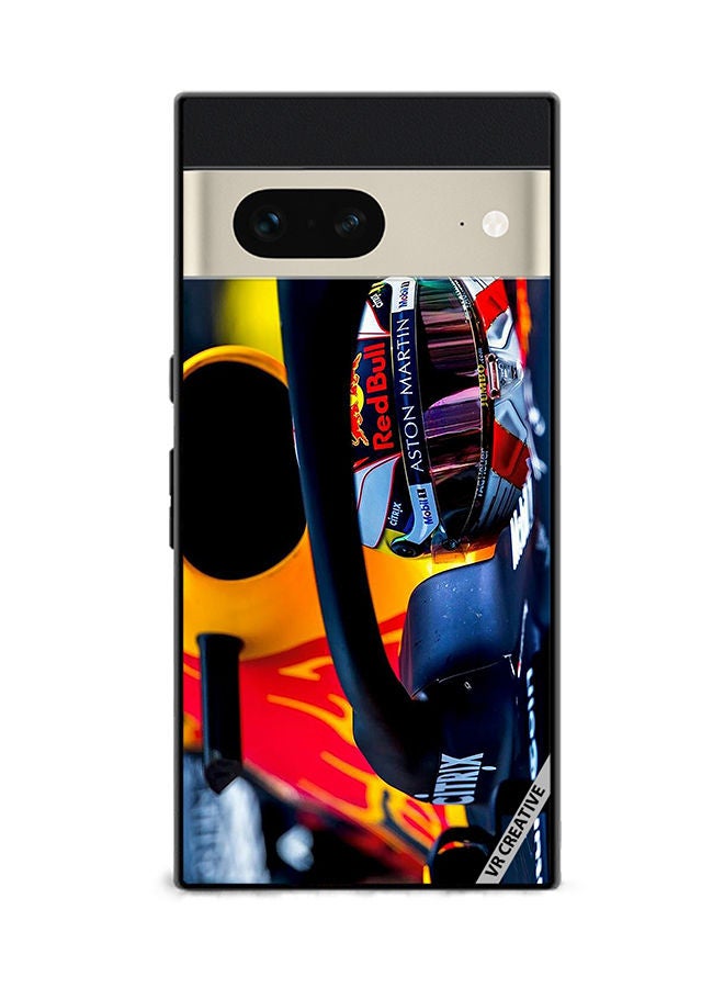 VR CREATIVE Protective Case Cover For Google Pixel 7 Redbull Design Multicolour - Image 1