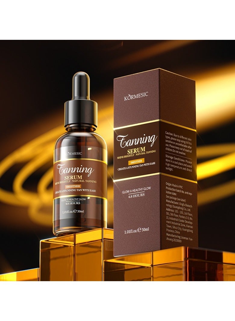 Kormesic قطرات التسمير الذاتي للوجه والجسم 30 مل - Image 3