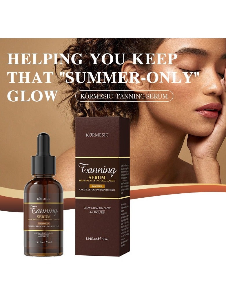 Kormesic قطرات التسمير الذاتي للوجه والجسم 30 مل - Image 2