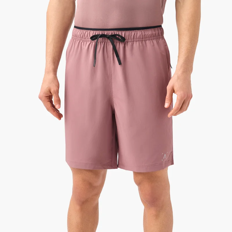 ادوت من سبلاش Solid Shorts with Drawstring Closure and Pockets