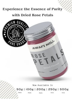 Awafi Mill AWAFI MILL Premium Dried Rose Petals | Naturally Sourced, Aromatic, and Versatile Petals  - Image 4