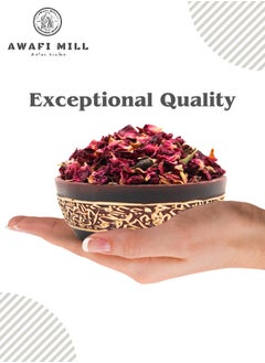 Awafi Mill AWAFI MILL Premium Dried Rose Petals | Naturally Sourced, Aromatic, and Versatile Petals  - Image 5