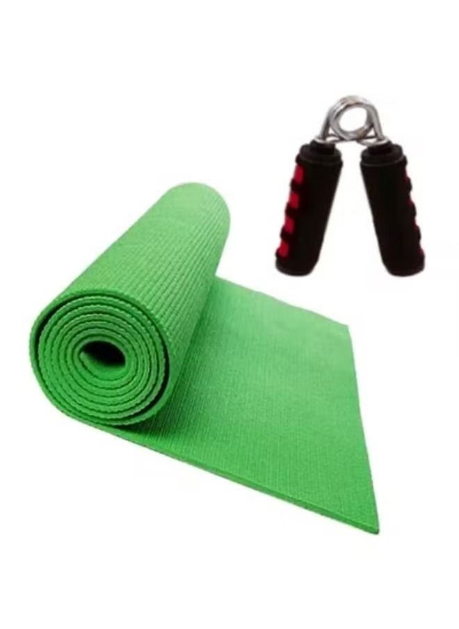 Generic Non Slip Yoga Mat And Hand Grip 10 mm  - Image 1