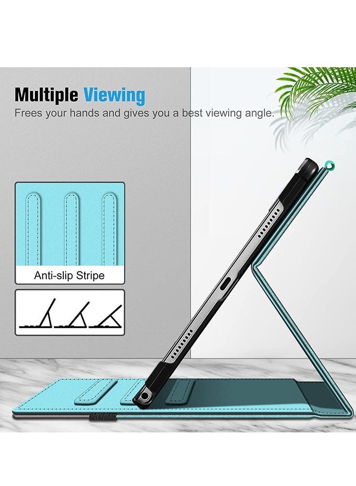 general Samsung Galaxy Tab A9 plus 11" 2023 Tablet Case Ultra-thin PU leather case with auto-wake/sleep function stand case - Image 2