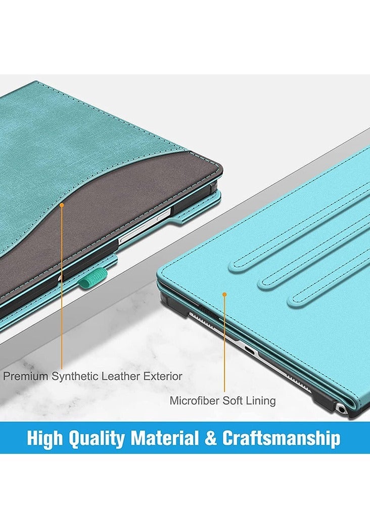 general Samsung Galaxy Tab A9 plus 11" 2023 Tablet Case Ultra-thin PU leather case with auto-wake/sleep function stand case - Image 5