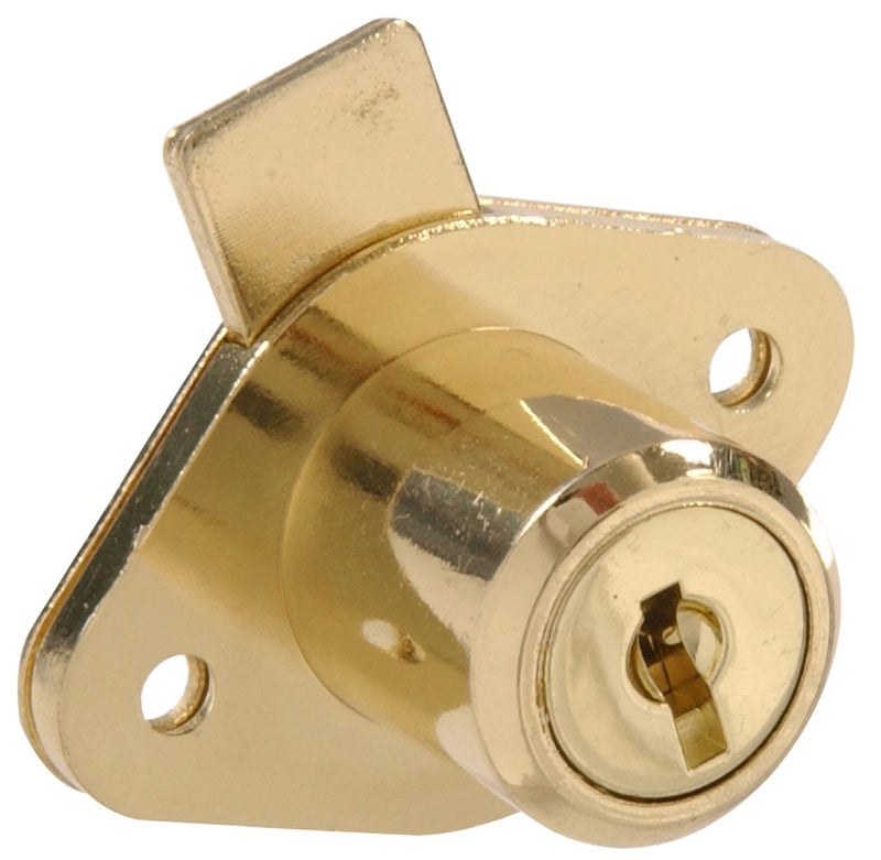 Hardware Essentials 852236 Keyed Door Locks Brass - Image 2