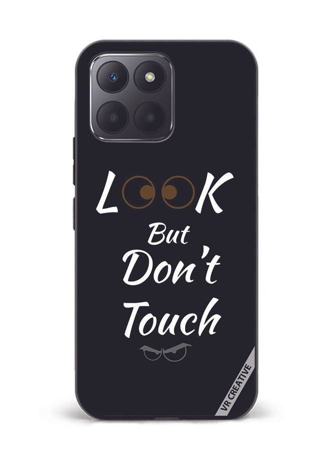 VR CREATIVE Protective Case Cover For Honor 70 Lite Look But Don't Touch Design Multicolour - Image 1